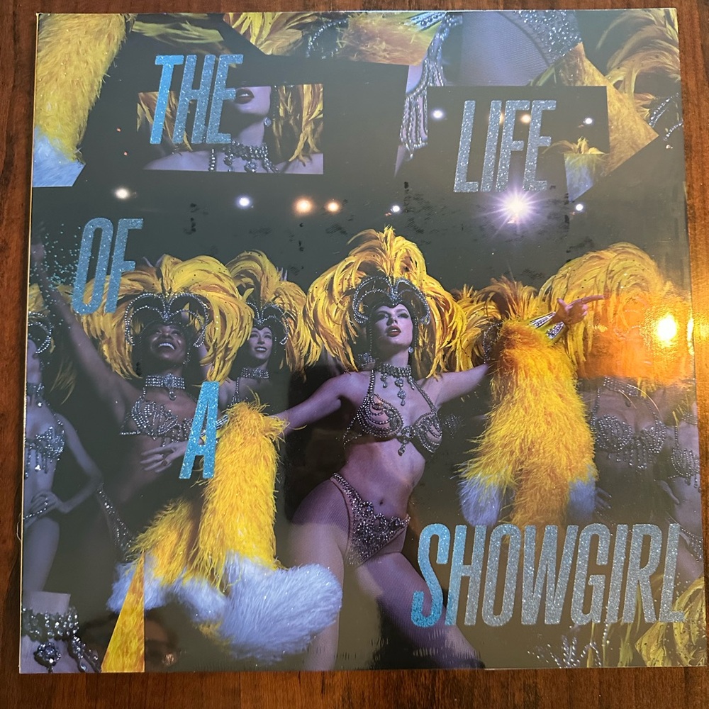 Life of a Showgirl Baby, Thats Show Business - Lakeside Beach Blue Sparkle Vinyl - Picture 3 of 7